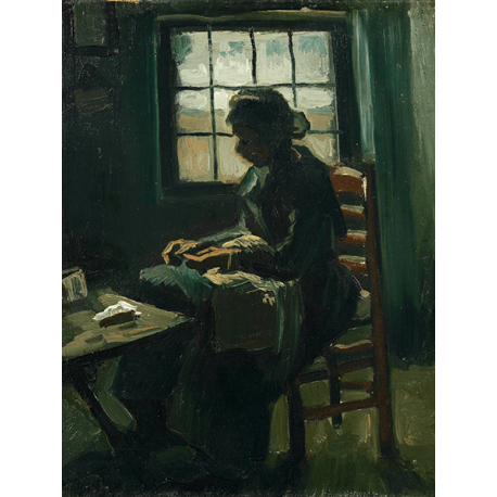 Reprodukcje obrazów Vincent van Gogh Woman Sewing