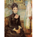 Reprodukcje obrazów Woman sitting by a cradle - Vincent van Gogh