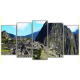 Obraz na płótnie poliptyk Machu Picchu - Peru