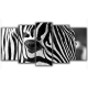 Obraz na płótnie poliptyk Zebra