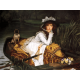 Reprodukcje obrazów James Tissot Young Lady in a Boat
