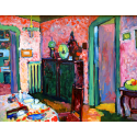 Reprodukcje obrazów Interior - My Dining Room - Wassily Kandinsky