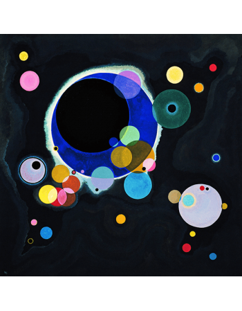 Reprodukcje obrazów Several Circles - Wassily Kandinsky