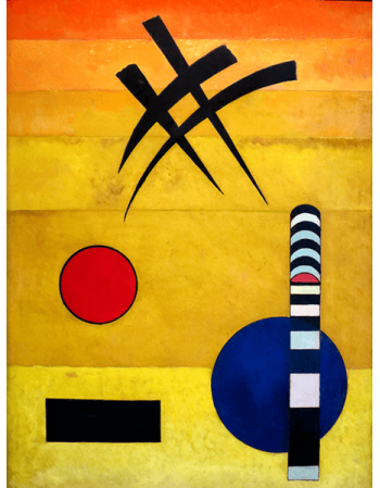 Reprodukcje obrazów Sign - Wassily Kandinsky