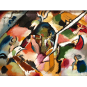 Reprodukcje obrazów Sketch for Deluge - Wassily Kandinsky