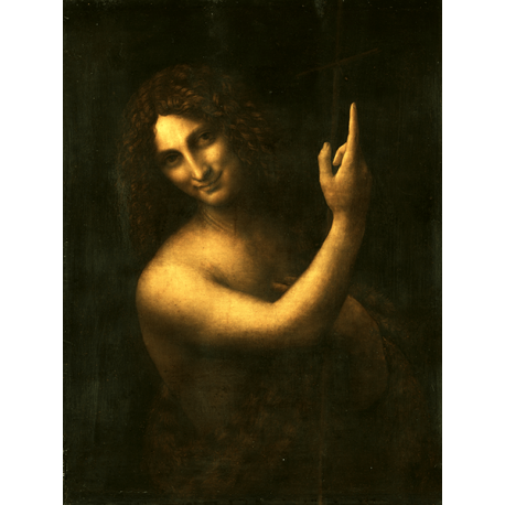 Reprodukcje obrazów Leonardo da Vinci Jan Chrzciciel