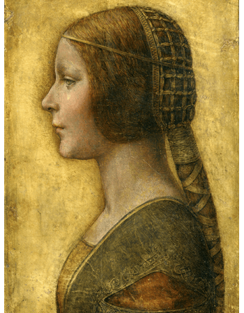 Reprodukcje obrazów La Bella Principessa - Leonardo da Vinci
