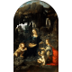 Reprodukcje obrazów Leonardo da Vinci Madonna w grocie I wersja