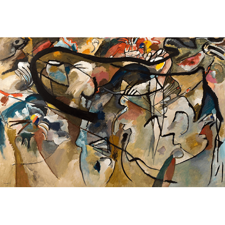 Reprodukcje obrazów Wassily Kandinsky Composition V