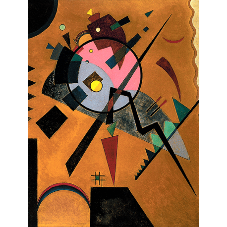 Reprodukcje obrazów Wassily Kandinsky Grey and Pink