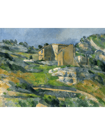 Reprodukcje obrazów Paul Cezanne Houses in Provence