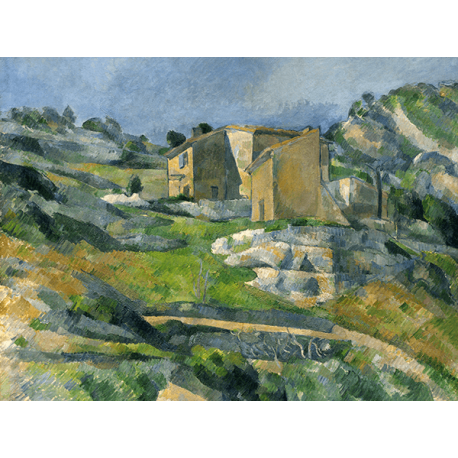 Reprodukcje obrazów Paul Cezanne Houses in Provence