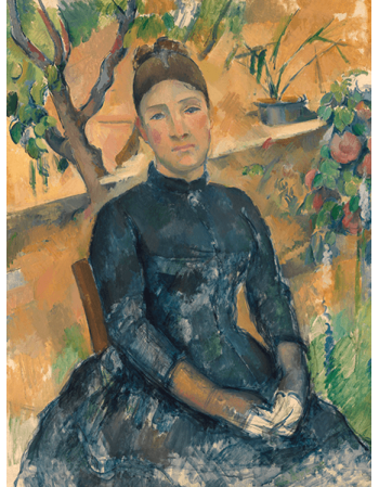 Reprodukcje obrazów Madame Cézanne - Paul Cezanne