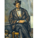 Reprodukcje obrazów Seated Peasant - Paul Cezanne
