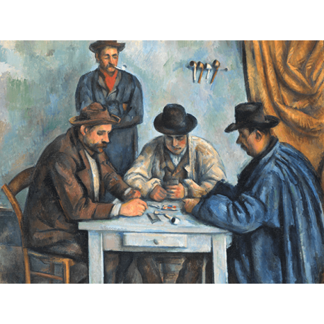 Reprodukcje obrazów Paul Cezanne The Card Players