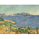 Reprodukcje obrazów The Gulf of Marseilles Seen from L'Estaque - Paul Cezanne