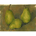 Reprodukcje obrazów Three Pears - Paul Cezanne
