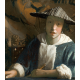 Reprodukcje obrazów Jan Vermeer Dziewczyna z fletem