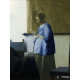 Reprodukcje obrazów Jan Vermeer Kobieta w błękitnej sukni