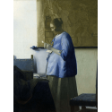 Reprodukcje obrazów Kobieta w błękitnej sukni - Jan Vermeer