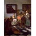 Reprodukcje obrazów Koncert - Jan Vermeer