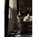 Reprodukcje obrazów Pisząca list - Jan Vermeer
