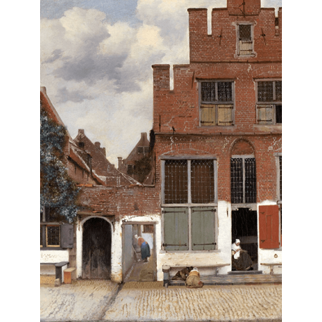 Reprodukcje obrazów Jan Vermeer Uliczka