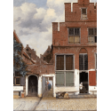 Reprodukcje obrazów Uliczka - Jan Vermeer
