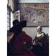 Reprodukcje obrazów Jan Vermeer Żołnierz i śmiejąca się dziewczyna