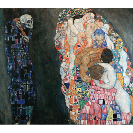Reprodukcja obrazu Gustav Klimt Death and Life