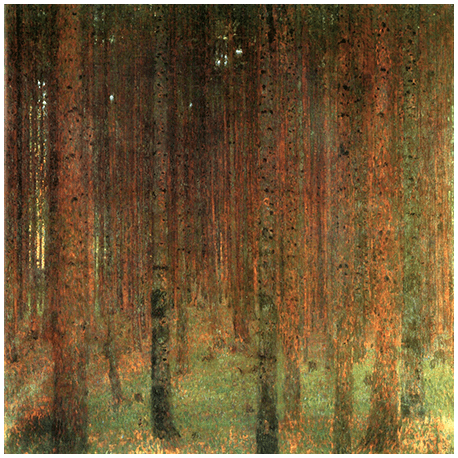 Reprodukcja obrazu Gustav Klimt Forest