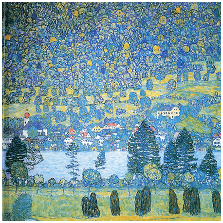 Reprodukcja obrazu Gustav Klimt Lake