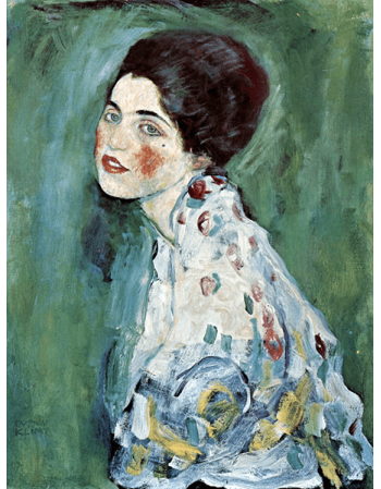 Reprodukcje obrazów portrait of a lady - 2 - Gustav Klimt