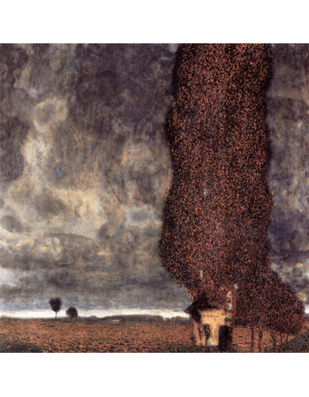 Reprodukcja obrazu Gustav Klimt The Great Poplar II