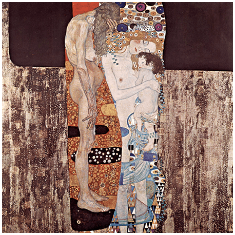 Reprodukcja obrazu Gustav Klimt The three ages of woman