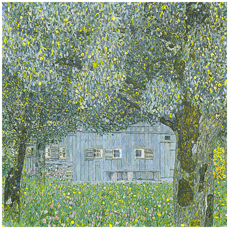 Reprodukcja obrazu Gustav Klimt Upper Austrian farmhouse