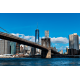 Obraz na płótnie-Fedkolor-Brooklyn Bridge New York 