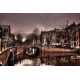 Obraz na płótnie-Fedkolor-Most Amsterdam