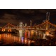 Obraz na płótnie-Fedkolor-Świecący most