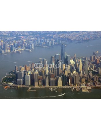 New York widziany z samolotu