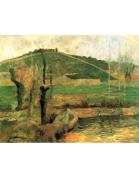 Reprodukcje obrazów Paul Gauguin Aven below the Montagne Sainte-Marguerite