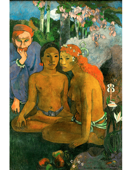 Reprodukcje obrazów Paul Gauguin Barbarian Tales