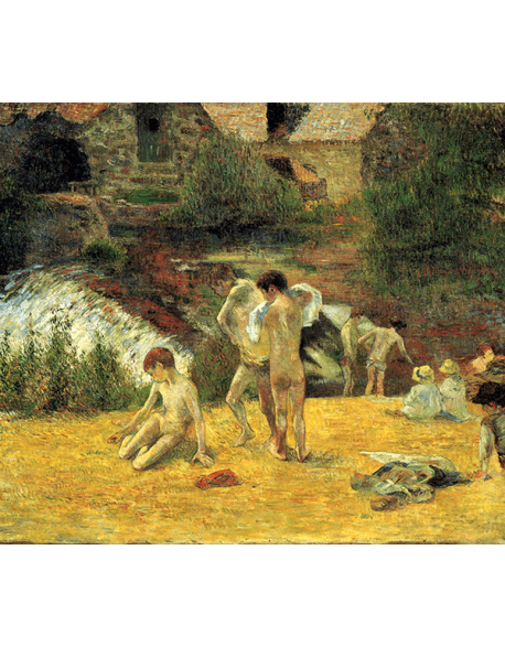 Reprodukcje obrazów Paul Gauguin Breton Boys Bathing