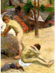 Reprodukcje obrazów Paul Gauguin Breton boys bathing II