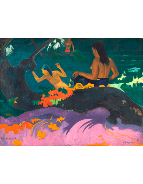 Reprodukcje obrazów Paul Gauguin By the Sea II