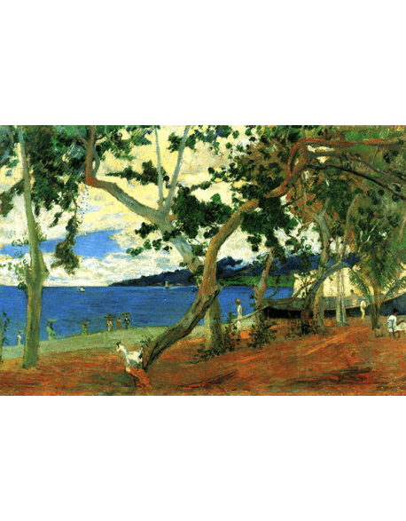 Reprodukcje obrazów Paul Gauguin By the Seashore, Martinique