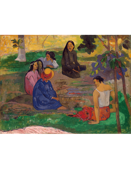 Reprodukcje obrazów Paul Gauguin Conversation