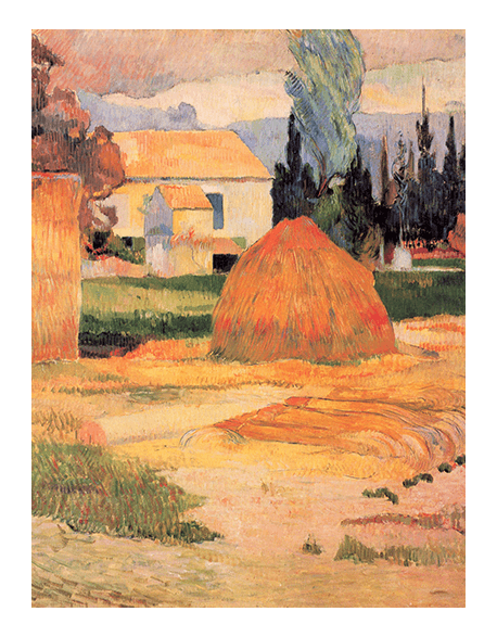 Reprodukcje obrazów Paul Gauguin Landscape Near Arles