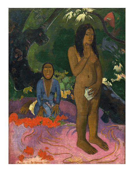 Reprodukcje obrazów Paul Gauguin Parau na te Varua ino