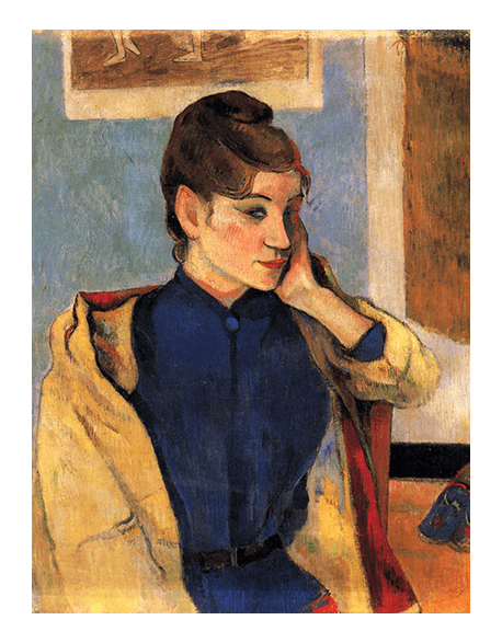 Reprodukcje obrazów Paul Gauguin Portrait of Madeleine Bernard